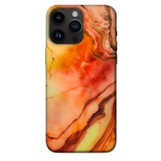 TPU чохол Demsky Червоний корал мармур для Apple iPhone 14 Pro Max (6.7")