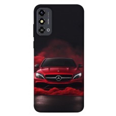 TPU чохол Demsky Red Mercedes для ZTE Blade A53