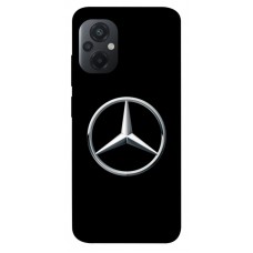 TPU чохол Demsky Mercedes logo для Xiaomi Poco M5