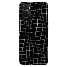 TPU чохол Demsky Warped grid для Oppo A76 4G