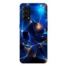 TPU чохол Demsky Abstract purple pattern для Oppo Reno 5 4G