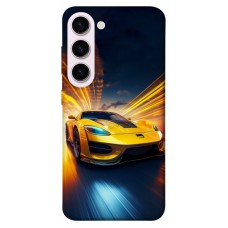 TPU чохол Demsky Yellow Porsche для Samsung Galaxy S23+