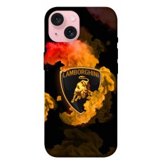 TPU чохол Demsky Lamborghini logo для Apple iPhone 15 (6.1")