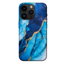 TPU чохол Demsky Blue marble для Apple iPhone 14 Pro (6.1")