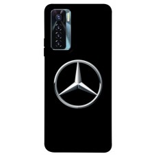 TPU чохол Demsky Mercedes logo для TECNO Camon 17 Pro