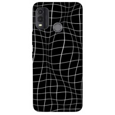 TPU чохол Demsky Warped grid для Nokia G11 Plus