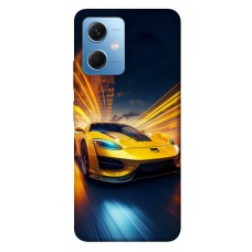 TPU чохол Demsky Yellow Porsche для Xiaomi Poco X5 5G