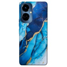 TPU чохол Demsky Blue marble для TECNO Camon 19 (CI6n) / 19 Pro (CI8n)