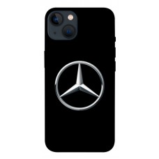 TPU чохол Demsky Mercedes logo для Apple iPhone 13 (6.1")