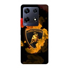 TPU чохол Demsky Lamborghini logo для Infinix Note 30 Pro