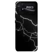 TPU чохол Demsky Блискавка для Xiaomi Poco C40