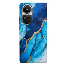 TPU чохол Demsky Blue marble для Oppo Reno 10