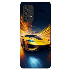 TPU чохол Demsky Yellow Porsche для Samsung Galaxy A53 5G