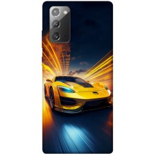 TPU чохол Demsky Yellow Porsche для Samsung Galaxy Note 20