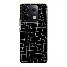 TPU чохол Demsky Warped grid для Xiaomi Redmi Note 13 Pro 4G