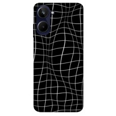 TPU чохол Demsky Warped grid для Realme 10 4G