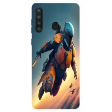 TPU чехол Demsky Мандалорець (mandalorian) для Samsung Galaxy A21