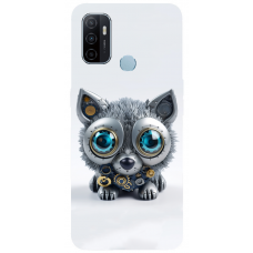 TPU чохол Demsky Механічний вовк (mechanical wolf) для Oppo A53 / A32 / A33