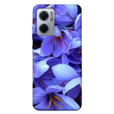 TPU чехол Demsky Фиолетовый сад для Xiaomi Redmi Note 11E