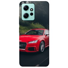 TPU чехол Demsky Red Audi для Xiaomi Redmi Note 12 4G