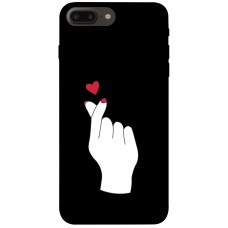 TPU чохол Demsky Сердце в руке для Apple iPhone 7 plus / 8 plus (5.5")