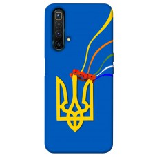 TPU чехол Demsky Квітучий герб для Realme X3 SuperZoom