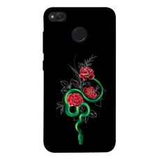 TPU чохол Demsky Snake in flowers для Xiaomi Redmi 4X