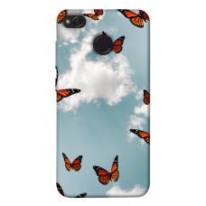 TPU чохол Demsky Summer butterfly для Xiaomi Redmi 4X