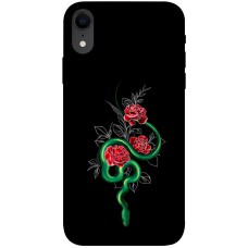 TPU чохол Demsky Snake in flowers для Apple iPhone XR (6.1")