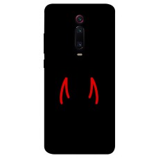 Термополіуретановий (TPU) чохол Red horns для Xiaomi Redmi K20 / K20 Pro / Mi9T / Mi9T Pro