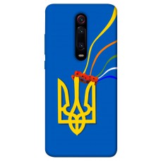 TPU чехол Demsky Квітучий герб для Xiaomi Redmi K20 / K20 Pro / Mi9T / Mi9T Pro