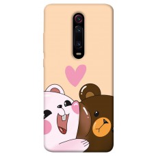 TPU чохол Demsky Медвежата для Xiaomi Redmi K20 / K20 Pro / Mi9T / Mi9T Pro