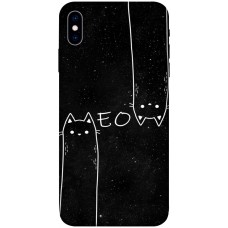 TPU чехол Demsky Meow для Apple iPhone X (5.8")