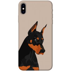 TPU чехол Demsky Doberman для Apple iPhone X (5.8")