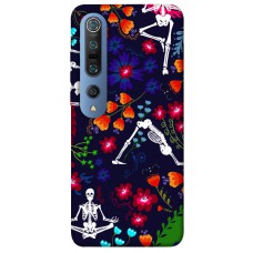 TPU чехол Demsky Yoga skeletons для Xiaomi Mi 10 / Mi 10 Pro