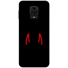 TPU чохол Demsky Red horns для Xiaomi Redmi Note 9s / Note 9 Pro / Note 9 Pro Max