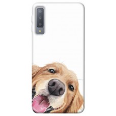 TPU чохол Demsky Funny dog для Samsung A750 Galaxy A7 (2018)