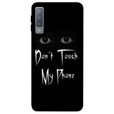 TPU чохол Demsky Don't Touch для Samsung A750 Galaxy A7 (2018)