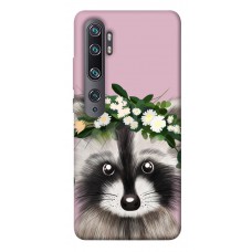 TPU чохол Demsky Raccoon in flowers для Xiaomi Mi Note 10 / Note 10 Pro / Mi CC9 Pro