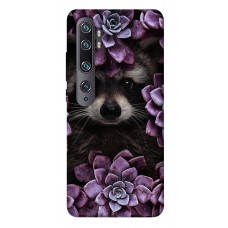 TPU чохол Demsky Енот в цветах для Xiaomi Mi CC9 Pro