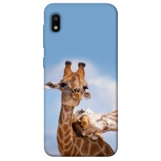TPU чохол Demsky Милые жирафы для Samsung Galaxy A10 (A105F)