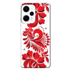 TPU чехол Demsky Червона вишиванка для Xiaomi Poco F5 Pro