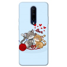 TPU чохол Demsky Два кота Love для OnePlus 7 Pro