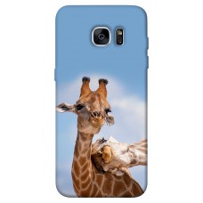 TPU чохол Demsky Милые жирафы для Samsung G935F Galaxy S7 Edge