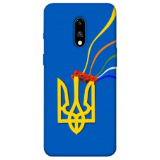 TPU чохол Demsky Квітучий герб для OnePlus 7