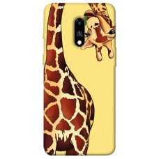 TPU чохол Demsky Cool giraffe для OnePlus 7