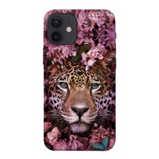 TPU чохол Demsky Леопард в цветах для Apple iPhone 12 mini (5.4")
