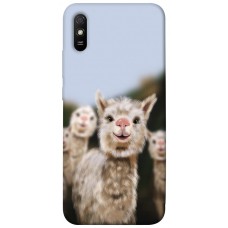 TPU чохол Demsky Funny llamas для Xiaomi Redmi 9A