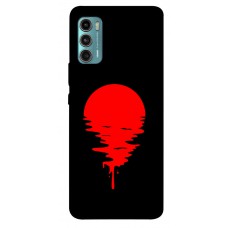 TPU чехол Demsky Red Moon для Motorola Moto G60