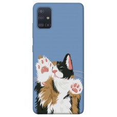 TPU чохол Demsky Funny cat для Samsung Galaxy M51